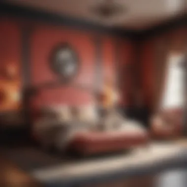 Vibrant Personal Style Bedroom A vibrant bedroom reflecting personal style through color choices