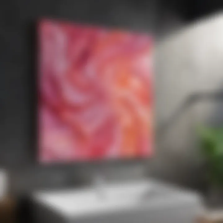 Abstract Beauty Bathroom Wall Art