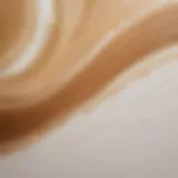 Abstract brush strokes in neutral tones