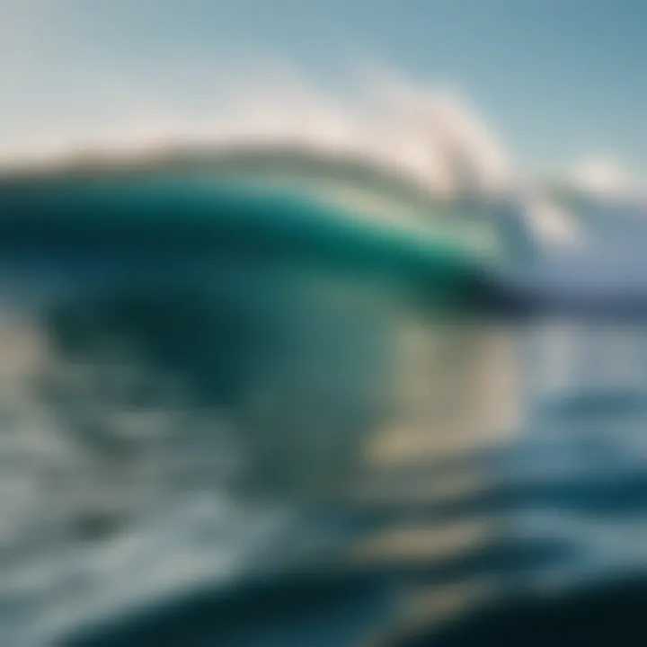 Abstract Coastal Waves Artwork Abstract Coastal Waves