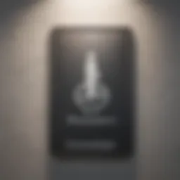 Accessible restroom sign