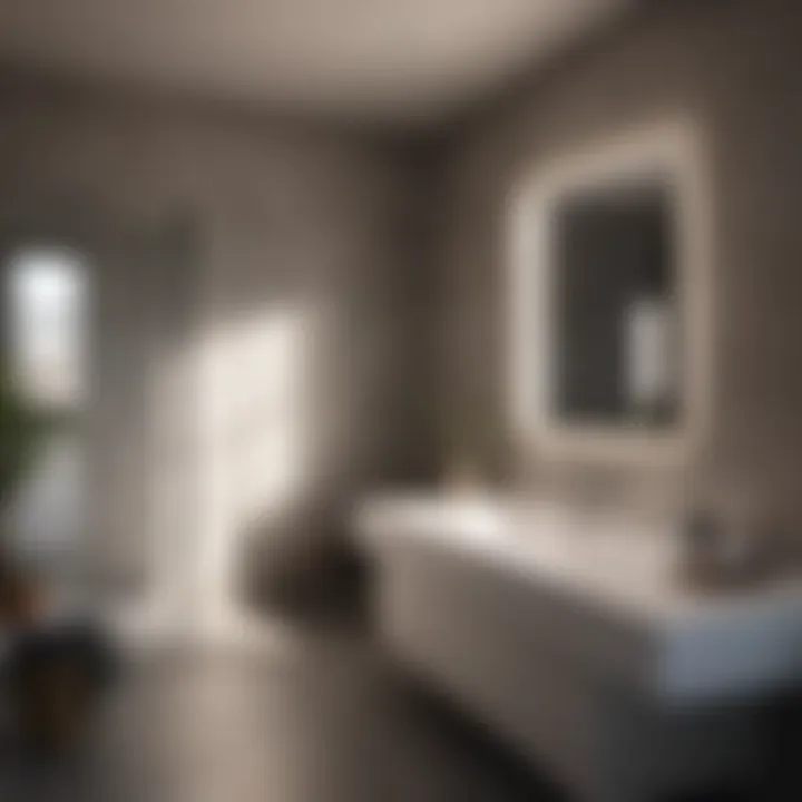 Before and after transformation of a bathroom