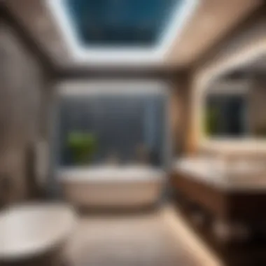 Acoustic Comfort in Your Bathroom Suspended ceiling enhancing acoustics in bathroom