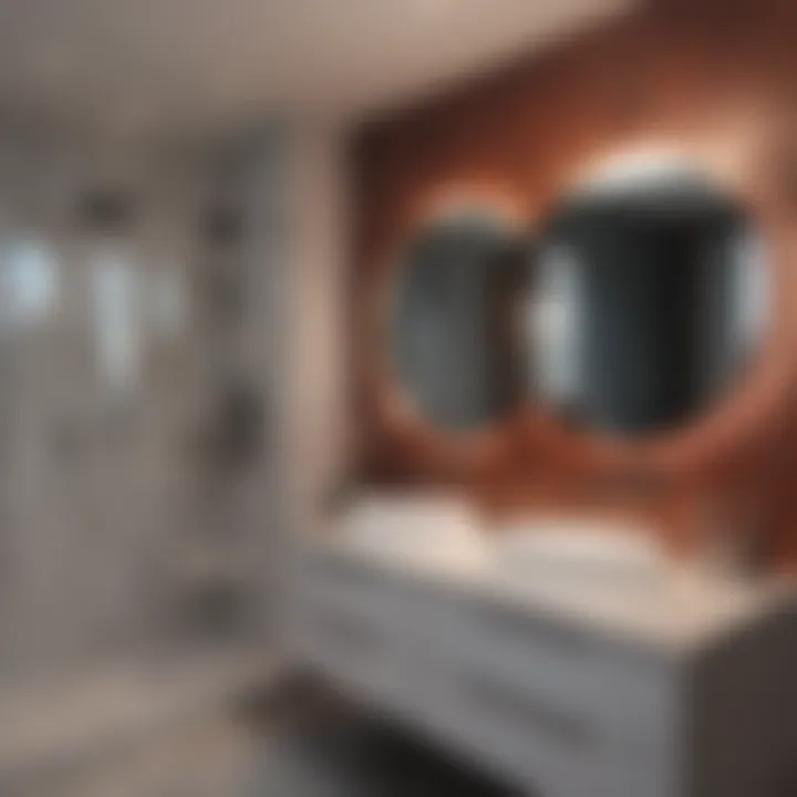 Before and after bathroom renovation