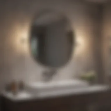 Modern bathroom fixtures and decor