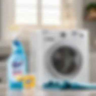 Incorporating Lysol Laundry Sanitizer Adding Lysol Laundry Sanitizer to Washing Machine