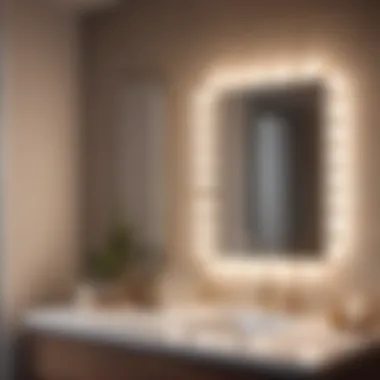 Adjustable Vanity Light Placement