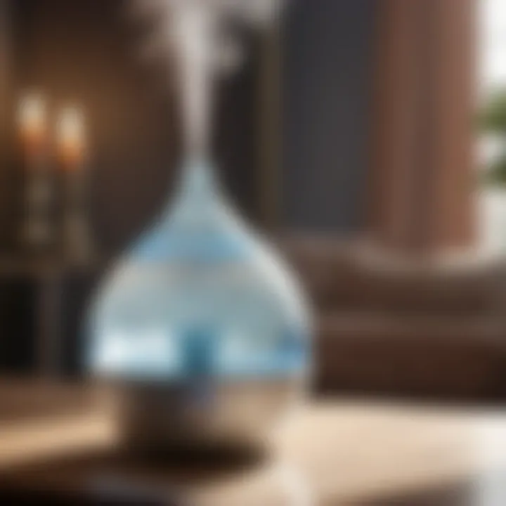 Aesthetic Warm Humidifier for Bedroom