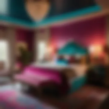 Luxurious Alice Lane Bedroom Design - A Symphony of Colors