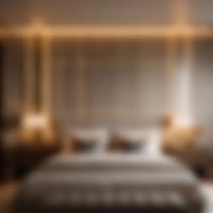 LED Wall Sconces Creating Ambient Bedroom Lighting