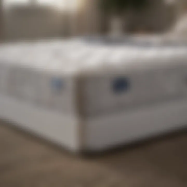Comparison chart of Serta king mattress prices and models