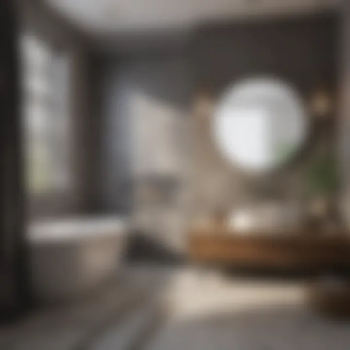 Selection of high-quality bathroom materials