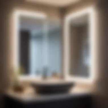 Unveiling Clarity: Anti-Fog LED Mirror Magic Anti-Fog Functionality in LED Mirror