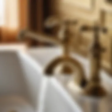 Classic Elegance: Antique Brass Faucet in Interior Design Antique Brass Faucet in Classic Interior Design