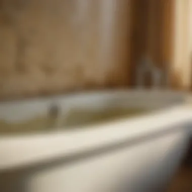 Applying bathtub hole repair techniques