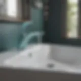 Stylish Aqua Source bathroom faucet showcasing modern design