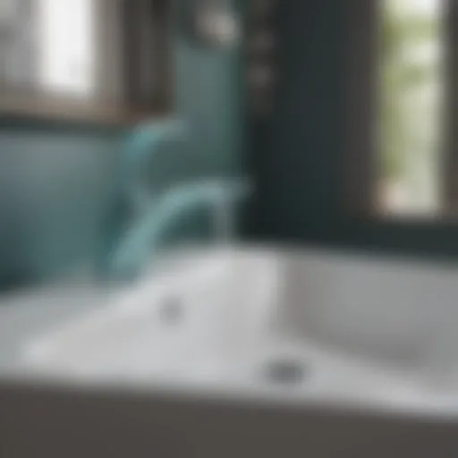 Stylish Aqua Source bathroom faucet showcasing modern design