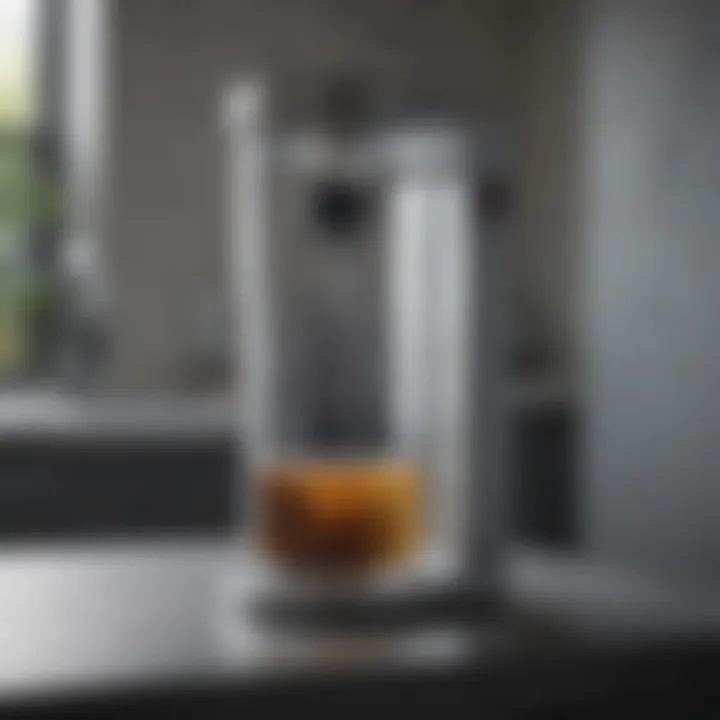 Detailed view of Aquatru filtration system showcasing its advanced technology