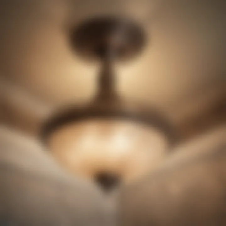 1920s Art Deco Ceiling Fixture