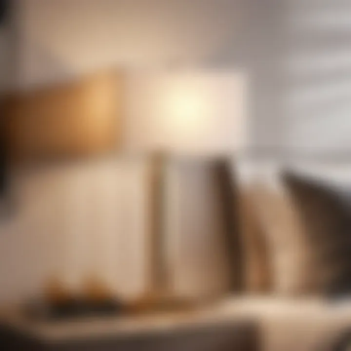 Fusion of Art and Functionality Artistic Small Bedroom Lamp