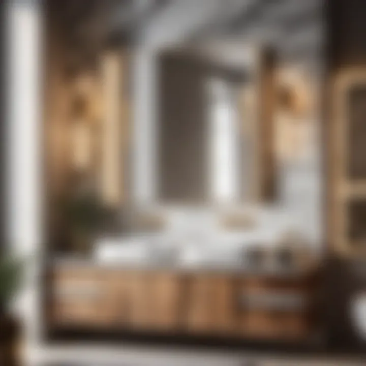 Exquisite Marble-Inspired Avanti Bathroom Set