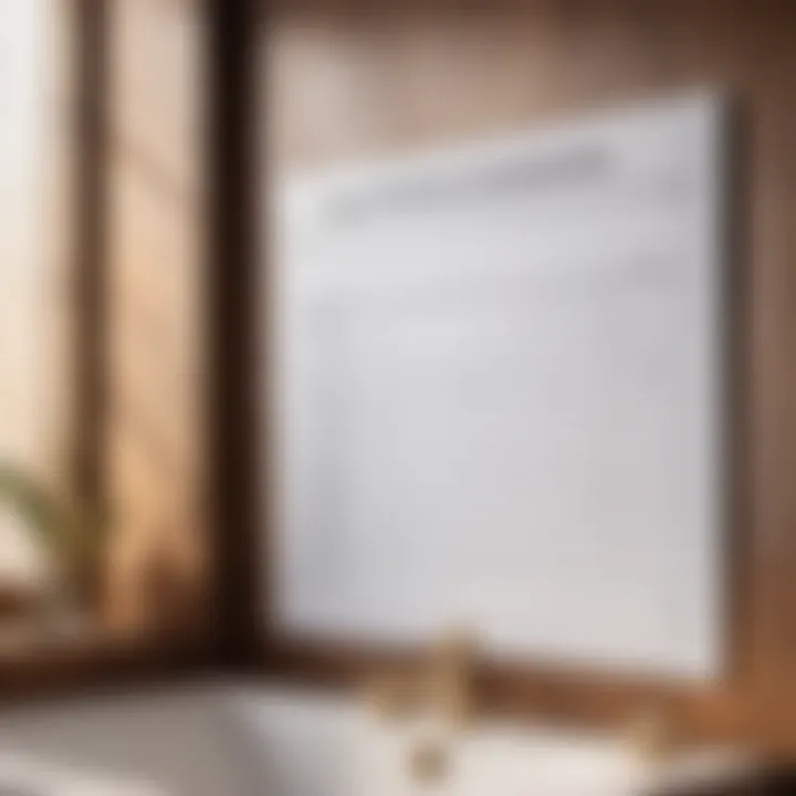 Cost breakdown chart showing expenses for half bathroom construction