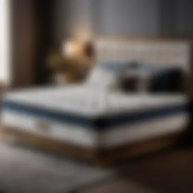 Luxurious comfort of baffled waterbed mattress