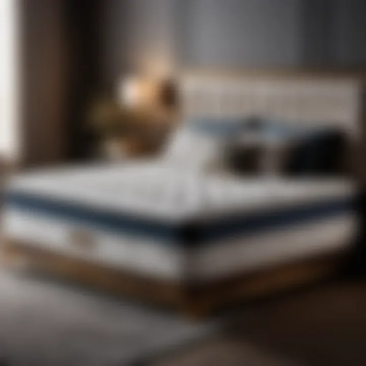 Luxurious comfort of baffled waterbed mattress