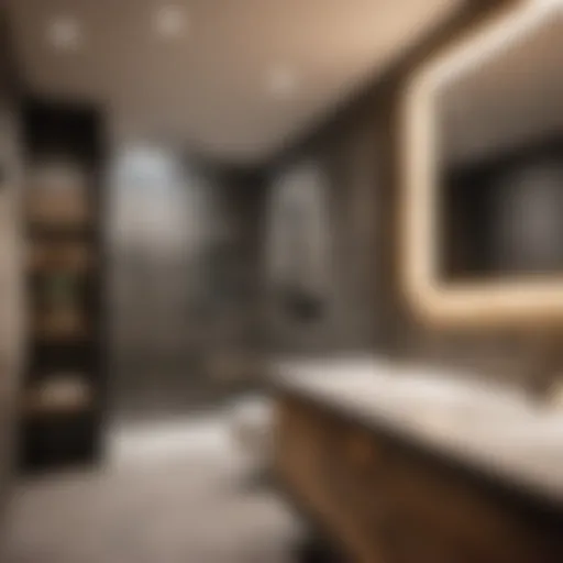 Basement Bathroom Layout Design