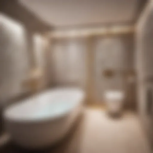Basement plumbing layout design