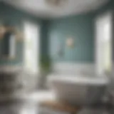 Elegant Bathroom Transformation Elegant bathroom design featuring Bath Fitter products