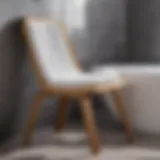 Elegant and Ergonomic Bath Shower Chair Stool