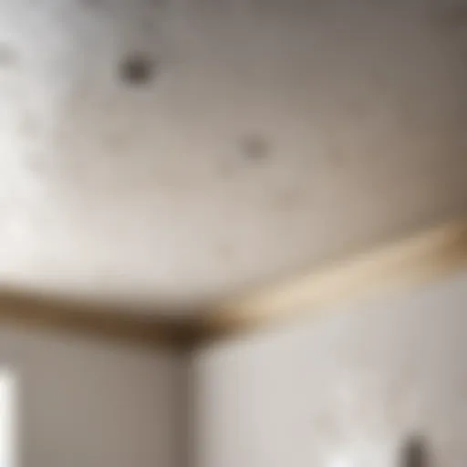 Water Stains on Bathroom Ceiling