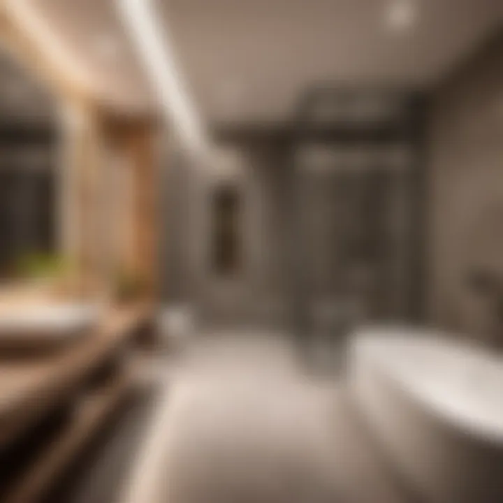 Contemporary and Functional Bathroom Design Layout Modern bathroom design layout