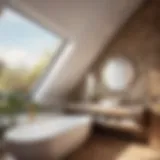 Architectural Rendering of Bathroom Dormer Design