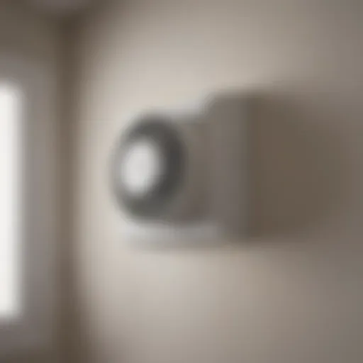 Illustration showing a bathroom fan with dust accumulation