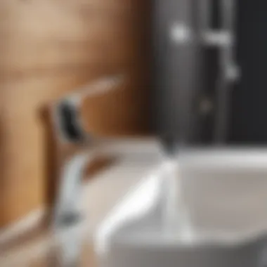 Functional features of a modern faucet