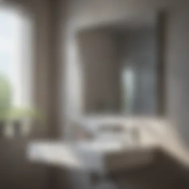 Condensation on bathroom mirror