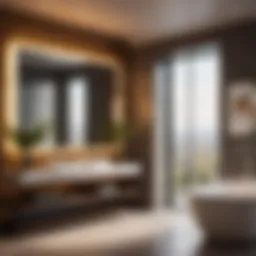 Innovative Bathroom Mirror TV