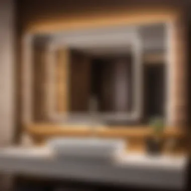 Upgrade Your Daily Routine with Intelligent Technology Smart Features Bathroom Mirror TV