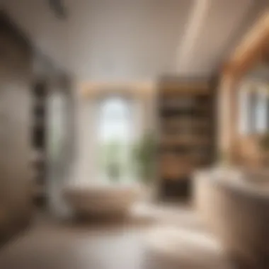 Efficient Storage Solutions Smart storage solutions for a functional bathroom in Naples