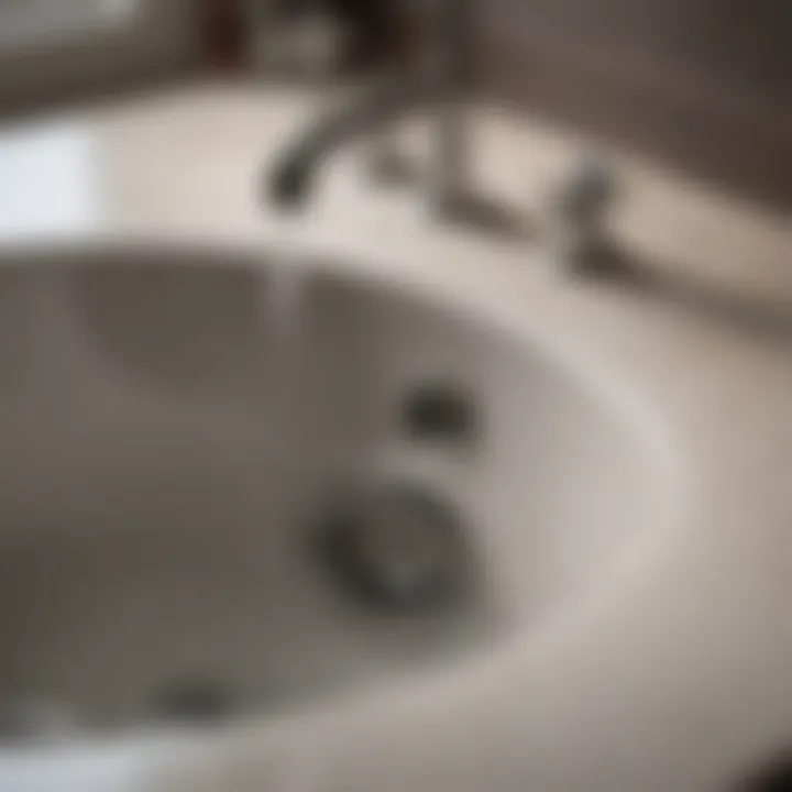 Correct installation technique for sink drain flanges