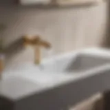 Elevate Your Bathroom with a Garden Hose Adapter Modern bathroom sink with garden hose adapter