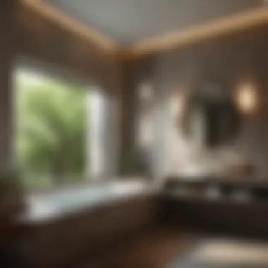 Spa-Like Retreat Bathroom Spa-like retreat with natural materials and soothing colors