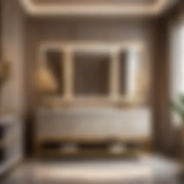 Luxurious Bathroom Vanity Presentation