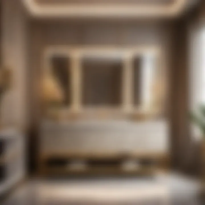 Luxurious Bathroom Vanity Presentation