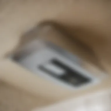 Bathroom vent ductwork for fan installation