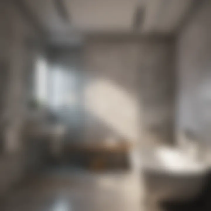 Illustration of bathroom ventilation options to reduce moisture