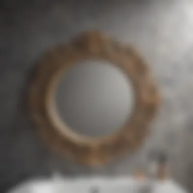 Close-up of application techniques for wall stickers