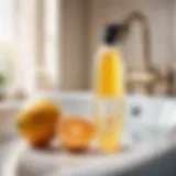 Citrus Infused Bathtub Cleaner Bathtub Cleaning Solution with Citrus Infusion